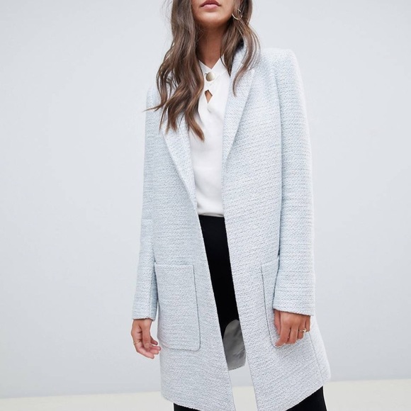 ASOS Jackets & Blazers - ASOS Tall textured slim coat